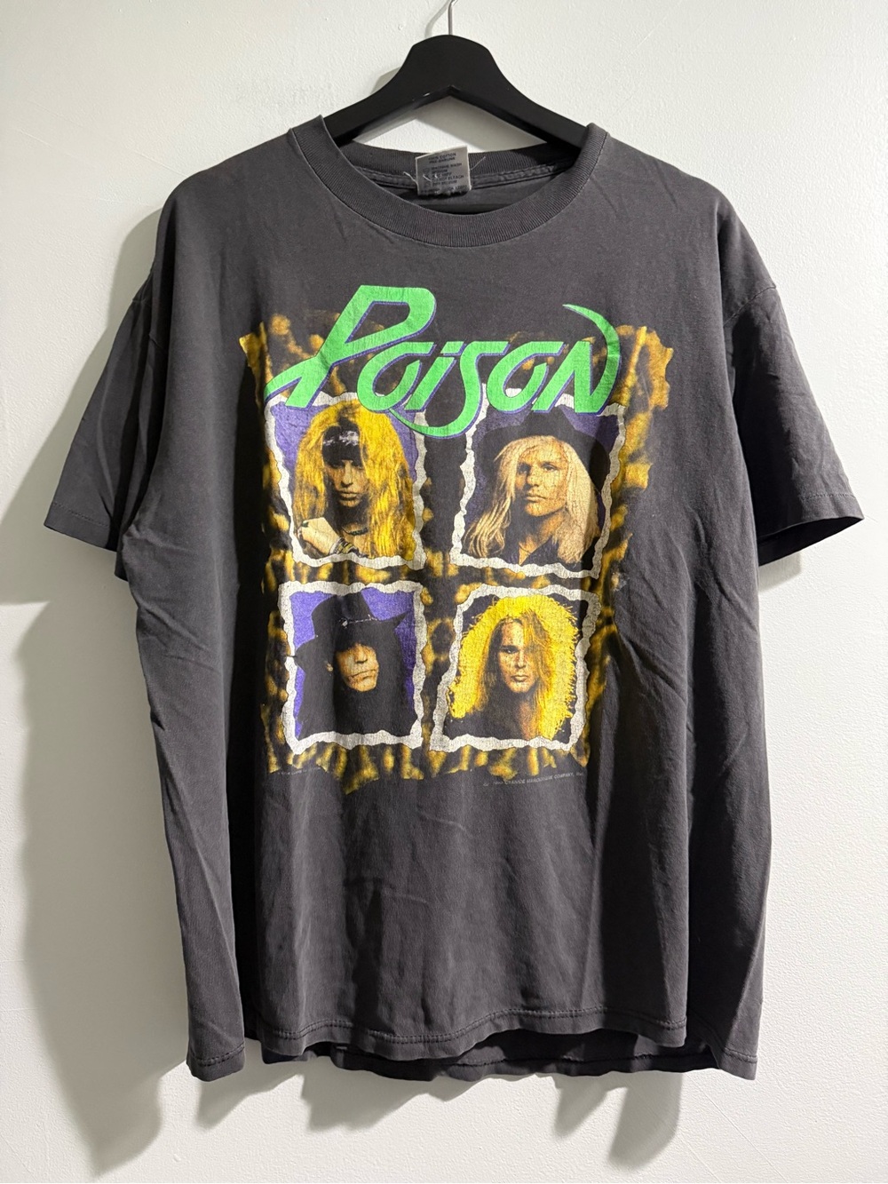 1990 Poison Band Vintage Tour Shirt